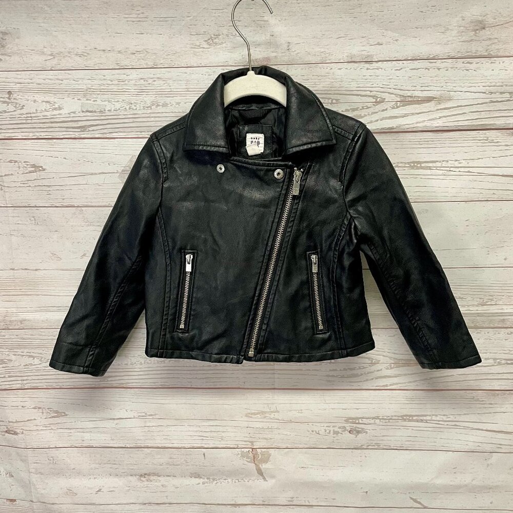 Baby Gap Faux Leather Moto Jacket